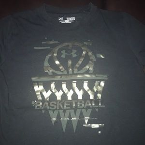 Under Armour Loose Black Basketball Shirt